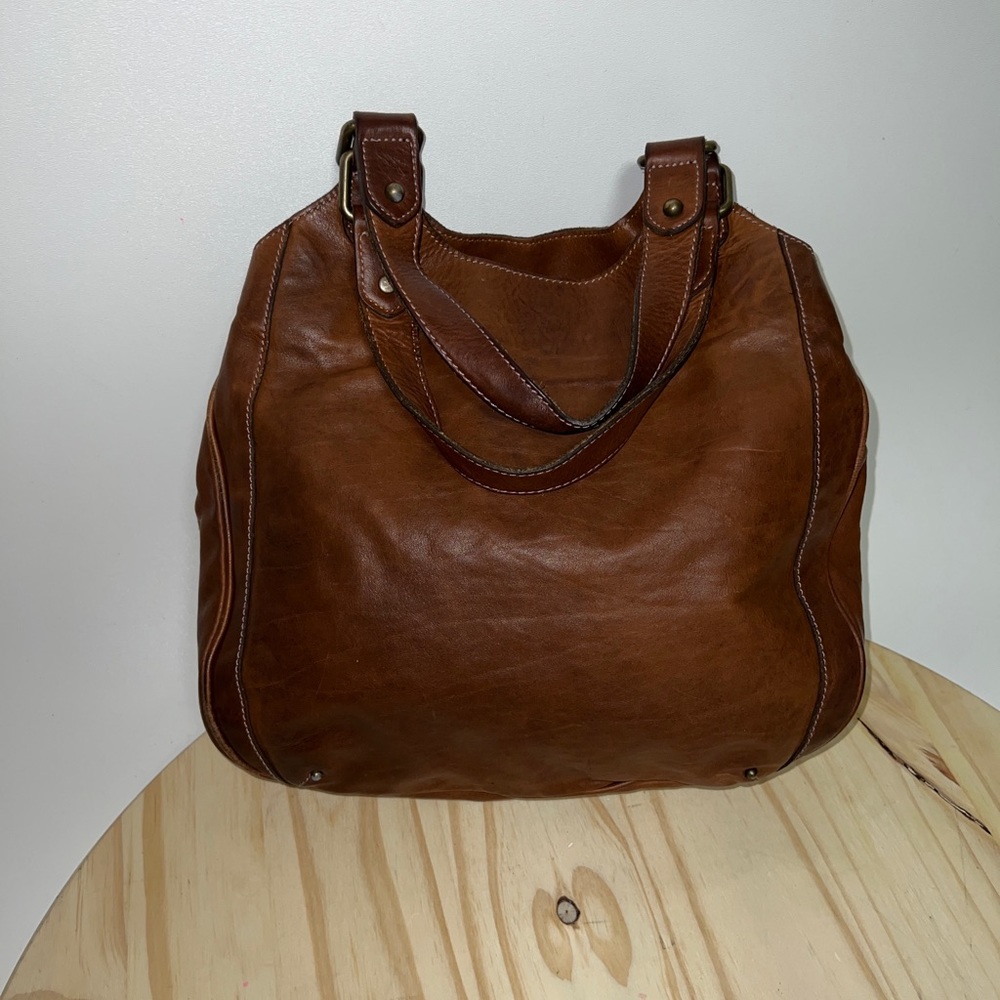 Banana Republic leather bag!